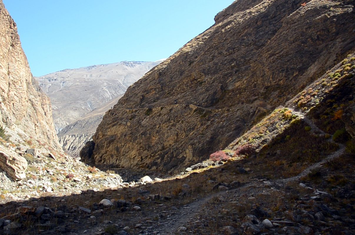 24 Trail Ascends Again From The Phu Khola On The Trek To Phu 